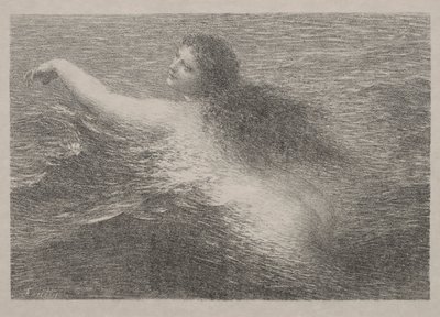 The Water Genius by Ignace Henri Jean Fantin Latour
