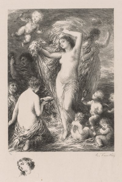 Venus Anadyomene by Ignace Henri Jean Fantin Latour