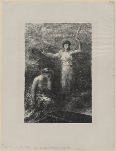 To Victor Hugo, 1889 by Ignace Henri Jean Fantin Latour