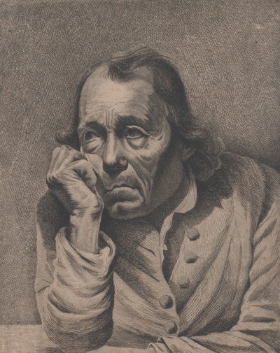 The Melancholic Man by Ignace Joseph de Claussin