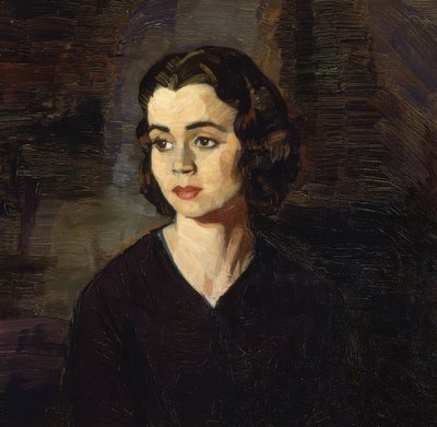 Portrait of a Lady – 20th Century by Ignacio Zuloaga y Zabaleta