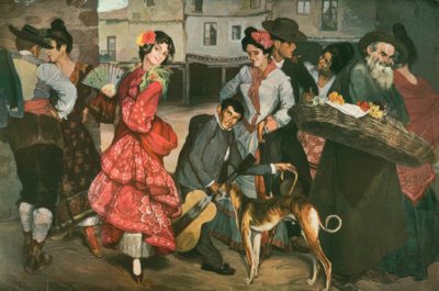 The Street of Vice by Ignacio Zuloaga y Zabaleta