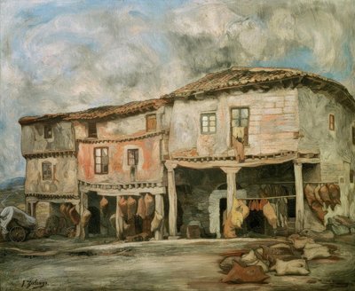 The House of the Cooper, Lerma by Ignacio Zuloaga y Zabaleta
