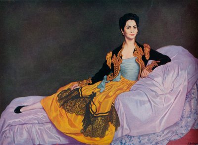 Marquise de Merito by Ignacio Zuloaga y Zabaleta