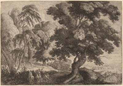 Landscape with Two Deer by Ignatius van der Stock