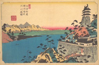 The Castle of Unuma by Ikeda Eisen