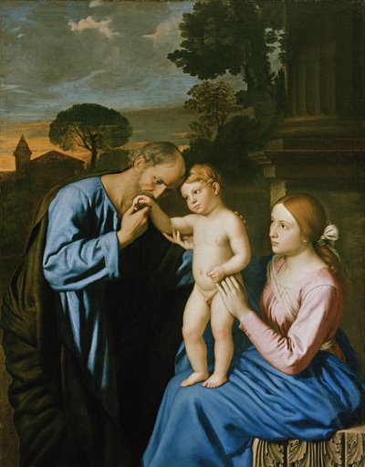 The Holy Family by Il Sassoferrato