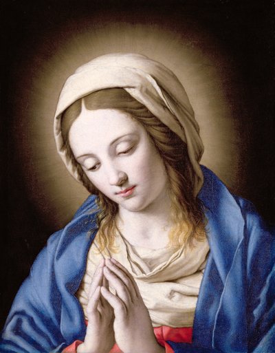 The Madonna Praying by Il Sassoferrato