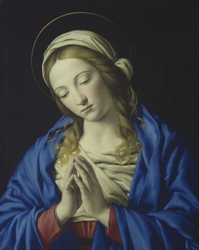 The Virgin in Prayer by Il Sassoferrato