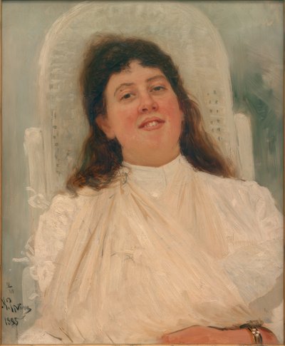 Portrait of Marianne von Werefkin by Ilya Efimovich Repin