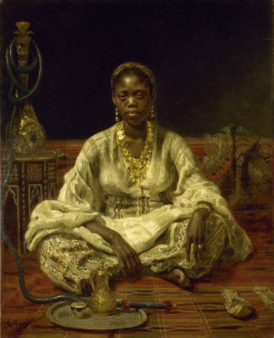 Black Woman by Ilya Efimovich Repin