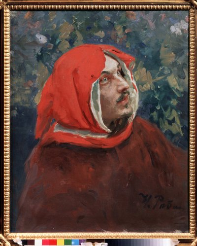 Dante Alighieri by Ilya Efimovich Repin