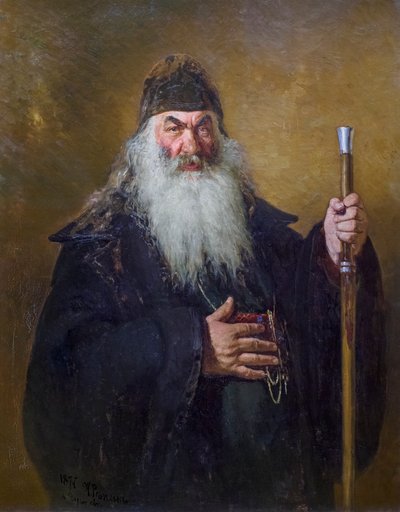 The Archdeacon by Ilya Efimovich Repin