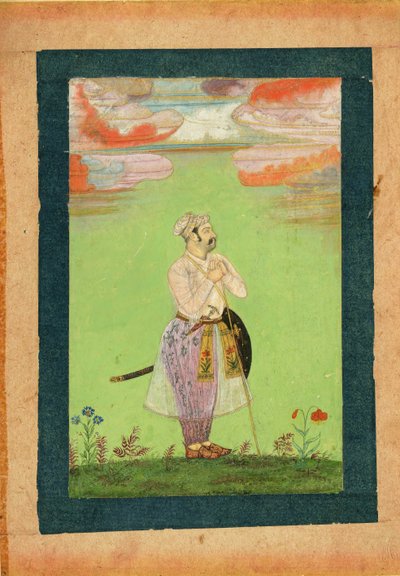 Mughal officer, c. 1650 by Indian Art
