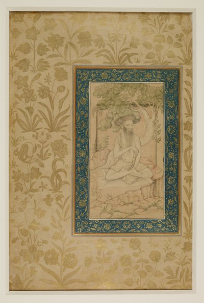 A Hindu ascetic by Indian School