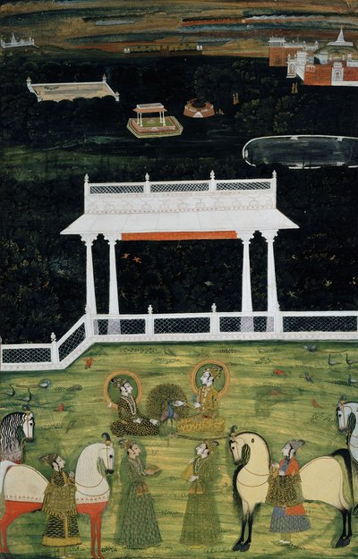 A Princely Paradise by Indian School