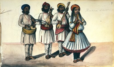 A dancing girl by Indian School
