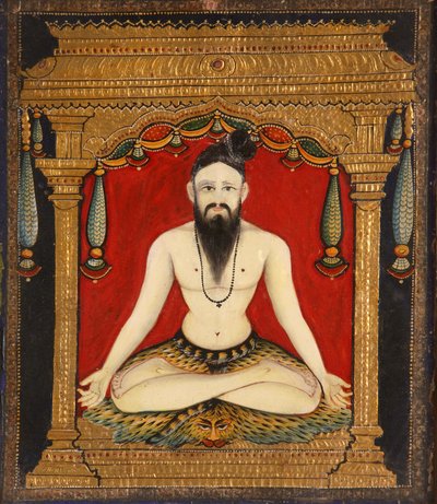 A sadhu by Indian School
