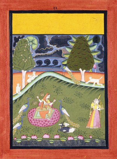 Gormalar Ragini, circa 1740 by Indian School
