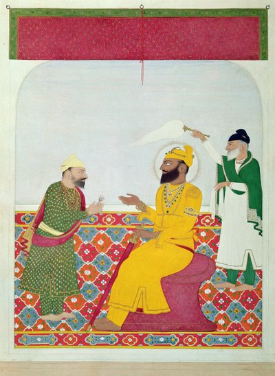 Guru Govind Singh (1666-1708) by Indian School
