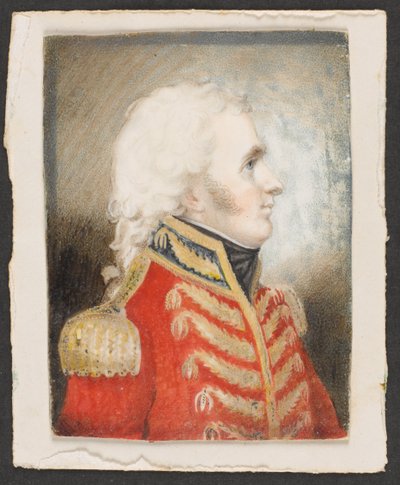 Lieutenant John Malcolm, Madras Army, circa 1795 by Indian School