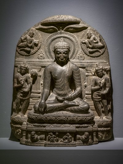 Maravijaya Buddha by Indian School