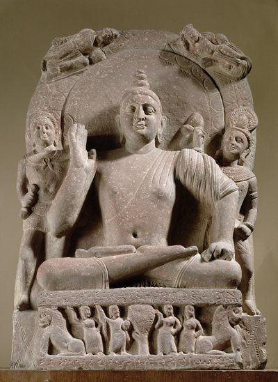 Seated Bodhisattva by Indian School