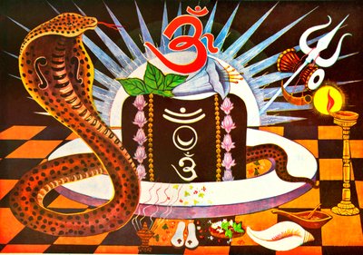Shivalingam by Indian School