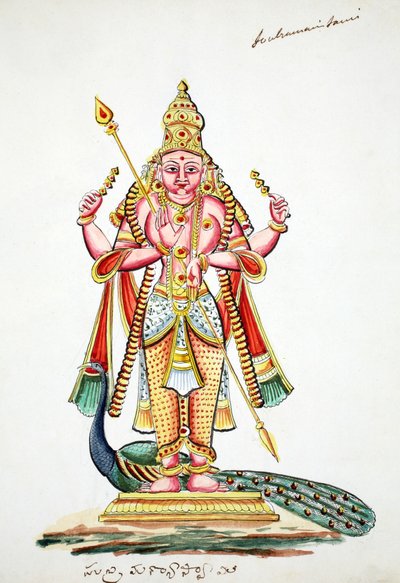 Skanda by Indian School