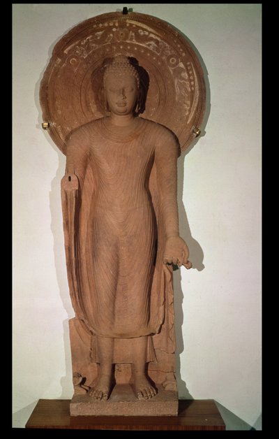 Standing Buddha, from Jamalpur by Indian School