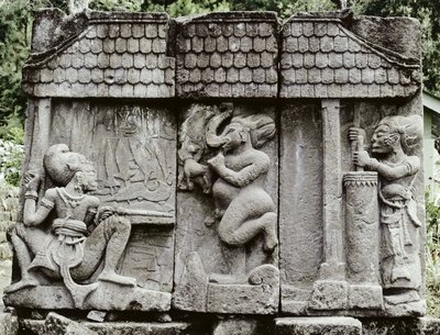 Blacksmith Scene by Indonesian School