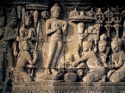 Relief by Indonesian School