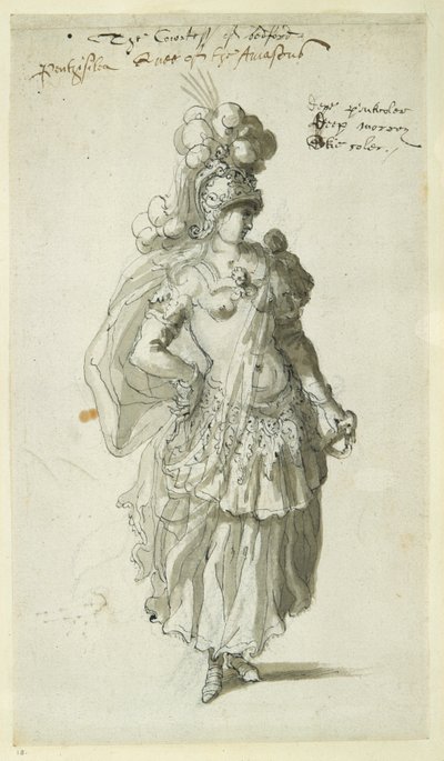 Penthesilea, c.1609 by Inigo Jones