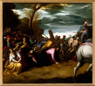 Carrying of the Cross by Ippolito Scarsella