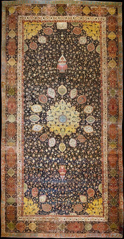 The Ardabil Carpet, c.1540 by Iranian Master