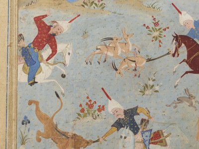 Folio from a Khamsa by Iranian School