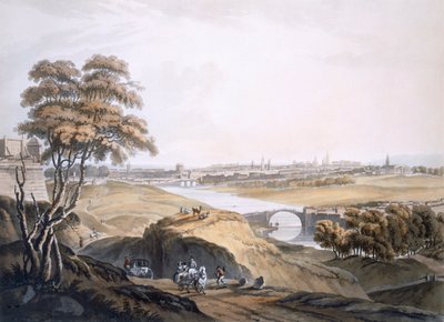 View of Dublin by Irish School