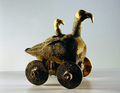 Jar Cart on Wheels by Iron Age