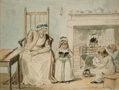 A Dame School by Isaac Cruikshank