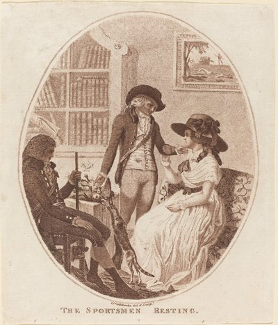 The Sportsmen Resting by Isaac Cruikshank