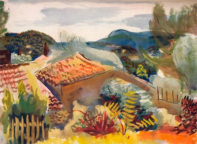 Landscape by Isaac Grünewald