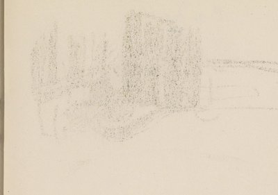 Abklatsch van de krijttekening op pagina 20 by Isaac Israels
