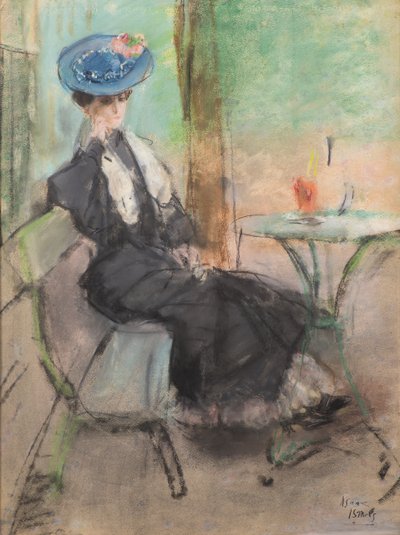 In a Paris Café by Isaac Israels