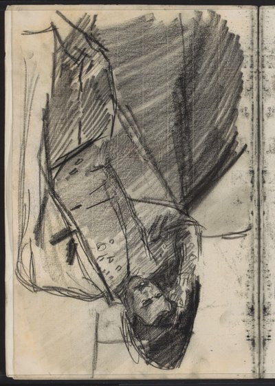 Leaning man by Isaac Israels