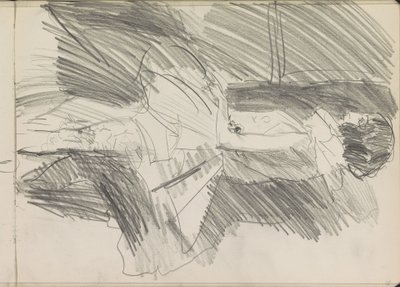 Standing Dancer, in Profile by Isaac Israels