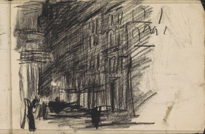 Street View by Evening by Isaac Israels