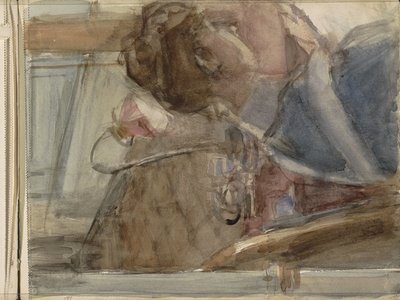 Woman at a Table by Isaac Israels