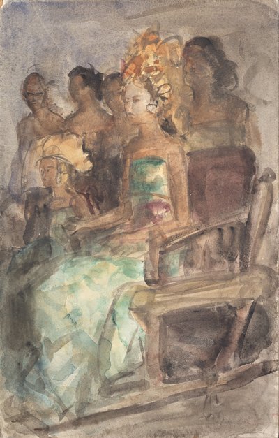Indonesian Princess by Isaac Israels
