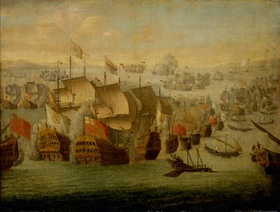 The Battle of Malaga by Isaac Sailmaker