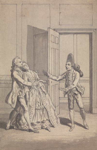 Unidentified Periodical / Play Illustration by Isaac Taylor